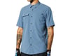 Fox Racing Flexair Woven Short Sleeve Shirt (Matte Blue) (M)