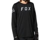 Image 1 for Fox Racing Defend Long Sleeve Youth Jersey (Black) (Youth S)