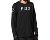 Fox Racing Defend Long Sleeve Youth Jersey (Black) (Youth XL)