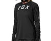 Image 1 for Fox Racing Women's Defend Long Sleeve Jersey (Black) (M)