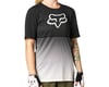 Image 1 for Fox Racing Women's Flexair Short Sleeve Jersey (Black/Pink) (M)