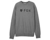 Image 1 for Fox Racing Absolute Fleece Crew Sweatshirt (Heather Graphite) (S)