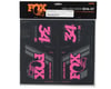 Image 2 for Fox Suspension Heritage Decal Kit for Forks & Shocks (Pink)