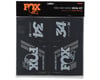 Image 2 for Fox Suspension Heritage Decal Kit for Forks & Shocks (Chrome)