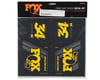 Image 2 for Fox Suspension Heritage Decal Kit for Forks & Shocks (Yellow)