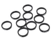 FSA PolyCarbonate Headset Spacers (Black) (1-1/8") (10) (5mm)