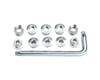 Related: FSA Torx T-30 Alloy Double Chainring Nut/Bolt Set w/ Tool (Silver)