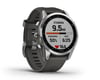Image 3 for Garmin Fenix 7S GPS Smartwatch (Silver + Graphite Band) (Standard)