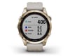 Image 9 for Garmin Fenix 7S Sapphire Solar GPS Smartwatch (Cream Gold Ti + Light Sand Band)