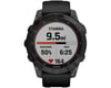 Image 6 for Garmin Fenix 7S Sapphire Solar GPS Smartwatch (Carbon Grey DLC Ti + Black Band) (7S | 42mm Case)