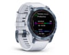 Image 3 for Garmin Fenix 7 Sapphire Solar GPS Smartwatch (Mineral Blue DLC Ti + Whitestone) (7 | 47mm Case)
