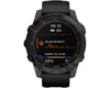 Image 2 for Garmin Fenix 7 Sapphire Solar GPS Smartwatch (Black DLC Ti + Black Band) (7 | 47mm Case)