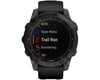 Image 7 for Garmin Fenix 7 Sapphire Solar GPS Smartwatch (Black DLC Ti + Black Band) (7 | 47mm Case)