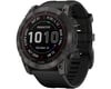 Image 1 for Garmin Fenix 7X Sapphire Solar GPS Smartwatch (Carbon Grey DLC Ti + Black Band)