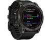 Image 3 for Garmin Fenix 7X Sapphire Solar GPS Smartwatch (Carbon Grey DLC Ti + Black Band)