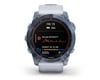 Image 2 for Garmin Fenix 7X Sapphire Solar GPS Smartwatch (Mineral Blue DLC Ti + Whitestone) (7X | 51mm Case)