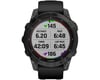 Image 9 for Garmin Fenix 7X Sapphire Solar GPS Smartwatch (Black DLC Ti + Black Band)
