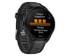 Image 3 for Garmin Forerunner 165 GPS Smartwatch (Black/Slate Gray)