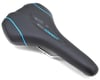 Image 1 for Giant Connect Upright Saddle (Black/Blue) (Steel Rails)