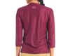 Image 2 for Giordana Women's MTB 3/4 Sleeve Jersey (Solid Sangria) (S)