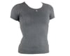 Image 1 for Giordana Women's Ceramic Short Sleeve Base Layer (Grey) (S)