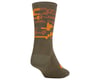 Image 2 for Giro Seasonal Merino Wool Socks (Trail Green Camo) (S)