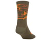 Image 2 for Giro Seasonal Merino Wool Socks (Trail Green Camo) (L)