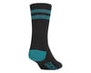 Image 2 for Giro Winter Merino Wool Socks (Black/Harbor Blue) (M)