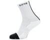 Image 1 for Gore Wear M Mid Socks (White/Black)