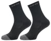 Image 1 for Gore Wear M Thermo Mid Socks (Black/Graphite Grey)