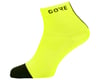 Image 1 for Gore Wear M Light Mid Socks (Neon Yellow/Black)