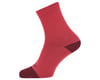 Image 1 for Gore Wear C3 Dot Mid Socks (Hibiscus Pink/Chestnut Red) (S)