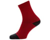 Image 1 for Gore Wear C3 Dot Mid Socks (Red/Black)