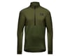 Image 1 for Gore Wear Men's Trail KPR Hybrid Long Sleeve Jersey (Utility Green) (XL)