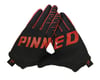 Image 2 for Handup Pinned Gloves (Warp Speed - Maroon/Black)