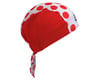 Image 3 for Headsweats Tour de France Red Polka Dot Skull Cap (Red/White) (One Size)