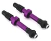 Image 1 for Industry Nine Tubeless Presta Valve Stems (Purple) (40mm)