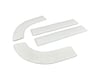 Image 1 for Jagwire Pro Anti-Vibration Handlebar Pad Set (White) (eTPU Foam) (For Drop Bars)