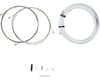 Image 5 for Jagwire Universal XL Sport Brake Cable Kit (White) (Stainless) (Road & Mountain) (1.5mm) (2000/2500mm)