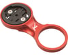 Image 1 for K-Edge Fixed Stem Mount for Garmin Quarter Turn Type Computers, Red