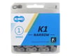 Image 2 for KMC K1 Kool Narrow Chain (Silver/Black) (Single Speed) (110 Links)
