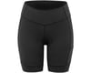 Louis Garneau Women's Fit Sensor Texture 7.5 Shorts (Black) (L)