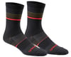 Image 1 for Louis Garneau Conti Long Socks (Black/Red)