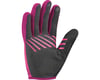 Image 2 for Louis Garneau Women's Ditch Long Finger Mountain Bike Gloves (Pink)
