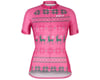 Image 1 for Louis Garneau Women's Holiday Ugly Jersey (Pink) (L)