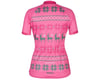 Image 2 for Louis Garneau Women's Holiday Ugly Jersey (Pink) (L)