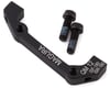 Image 1 for Magura Disc Brake Adapters (Black) (QM12) (IS Mount) (180mm Front, 160mm Rear)