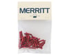 Image 2 for Merritt 14G Alloy Nipples (Red) (Bag of 40)