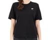Image 1 for Mons Royale Women's Relaxed Icon Merino T-Shirt (Black) (XL)