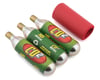 Image 1 for Mr Tuffy CO2 Cartridge Pack (w/ Neoprene Sleeve) (3 Pack) (16g)